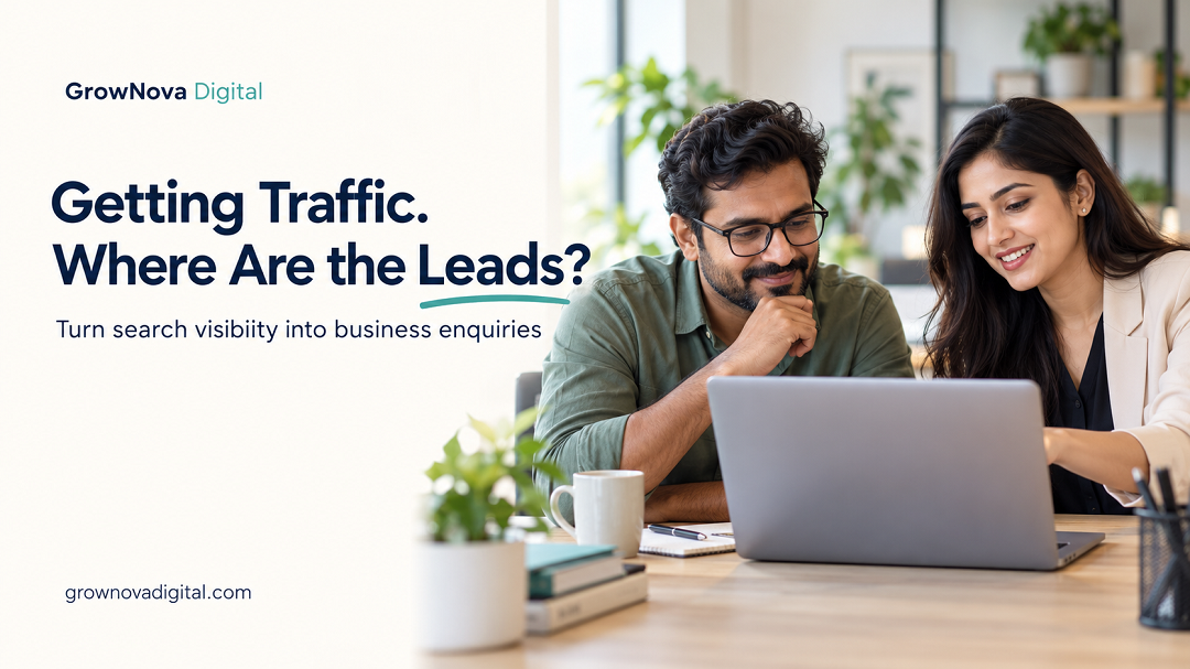 Getting Website Traffic but No Leads? How SEO Can Close the Gap